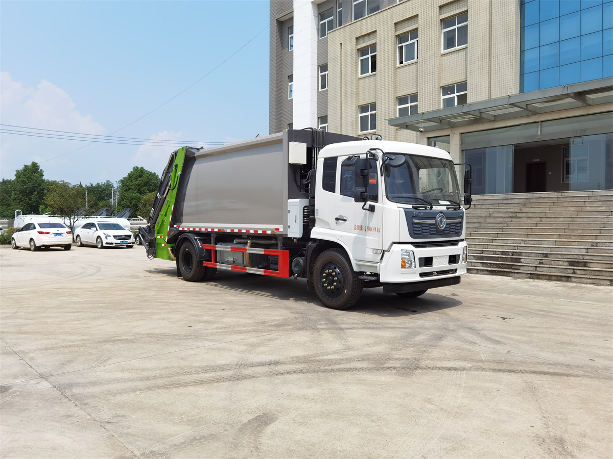 国六东风天锦 18方压缩垃圾车
