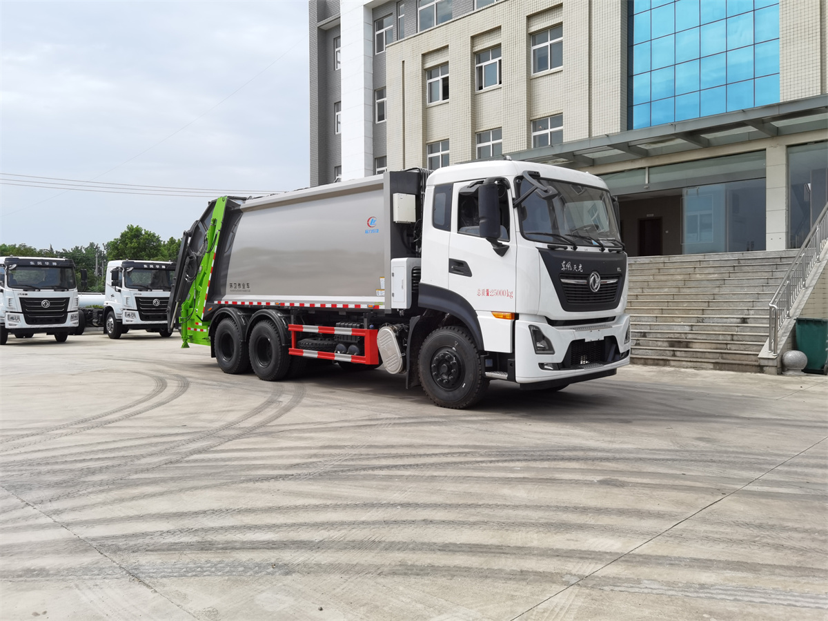 国六东风天龙 22方 压缩垃圾车