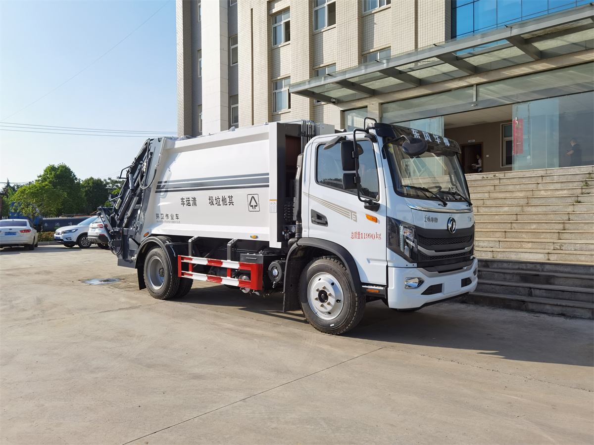 国六东风T3 10方压缩垃圾车